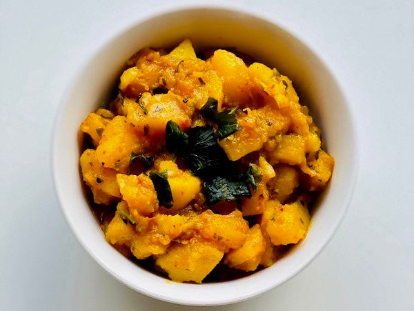 Masala Aloo (Masala Potatoes) - Vegan