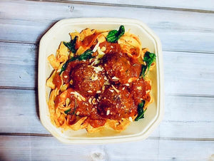 Beef Kofta (Meatballs) with Taglliatelle - Meal Prep