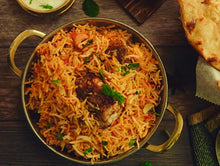 Load image into Gallery viewer, Lamb Biryani with Yogurt Raita - Meal Prep